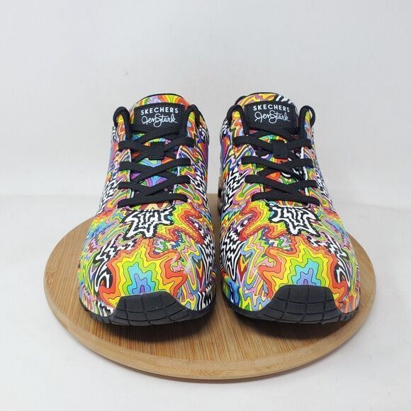 Skechers Jen Stark Shoes Womens 7 Uno Infinite Drip Sneaker Rainbow Colorful - Picture 3 of 15